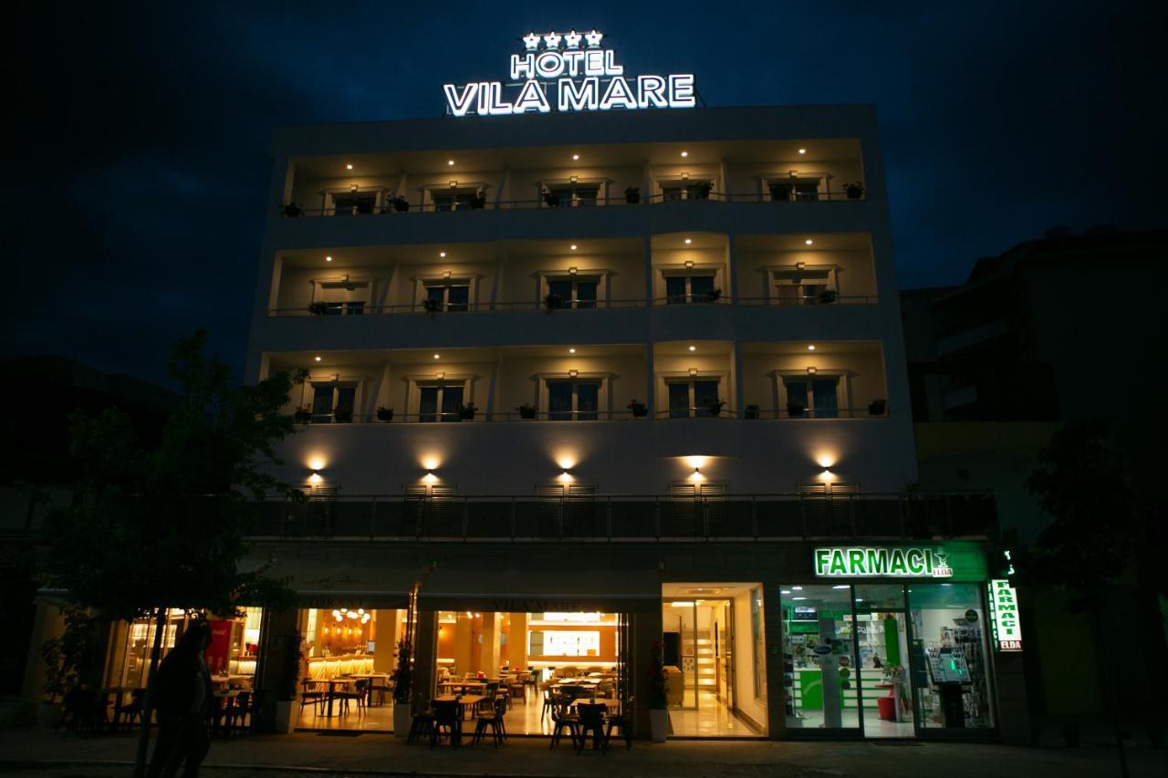 Hotel Vila Mare Durres Bagian luar foto